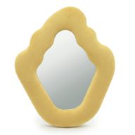 Soft Squiggly Mirror - Flame - Marigold - 23x27cm