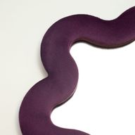 Soft Squiggly Mirror - Star - Mauve - 33x23cm