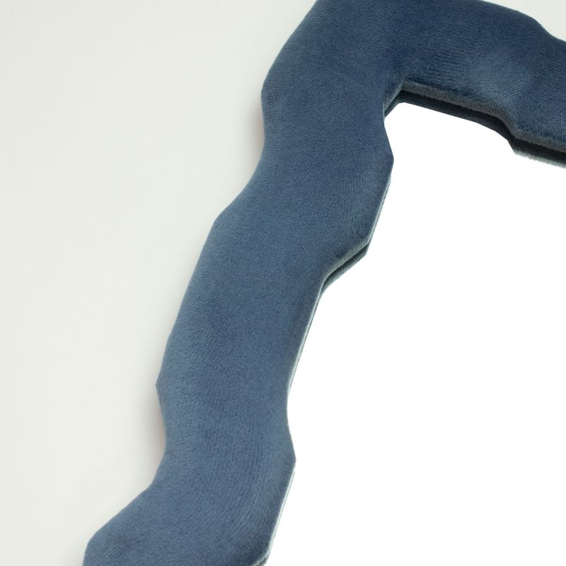 Soft Squiggly Mirror - Chunky Frame - Royal Blue - 30x22cm