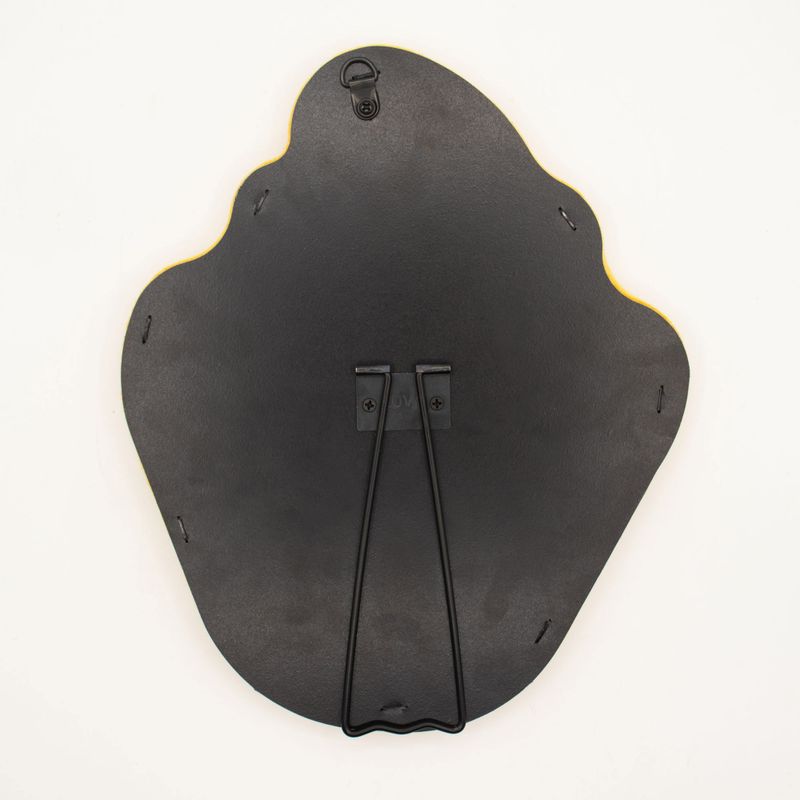 Soft Squiggly Mirror - Flame - Marigold - 23x27cm