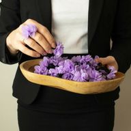 Chiffon Scent Rings - Rose Red