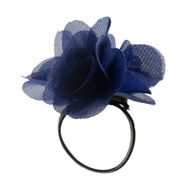 Chiffon Scent Rings - Navy Blue