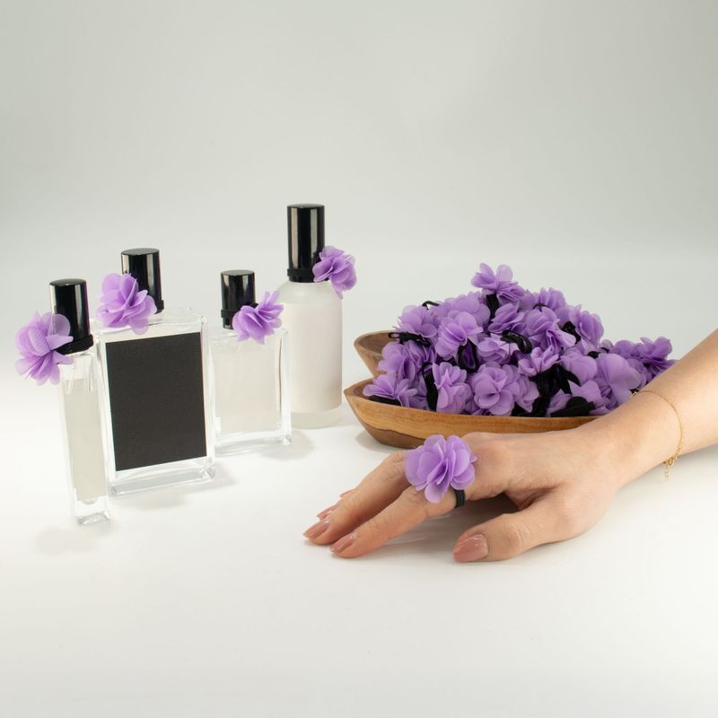 Chiffon Scent Rings - Lavender