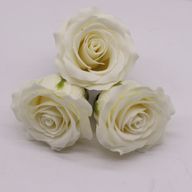 Craft Soap Flower - (5-Layer) Romatic Rose - Ivory