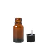 10ml Amber Glass Dropper Bottle with Child Resistant Cap