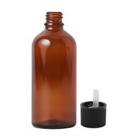 100ml Amber Glass Dropper Bottle with Child Resistant Cap
