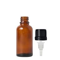 30ml Amber Glass Dropper Bottle with TE Dropper Cap