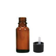 20ml Amber Glass Dropper Bottle with Child Resistant Cap