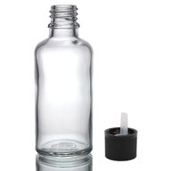 100ml Clear Glass Dropper Bottle with Child Resistant Dropper Cap