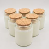 Unlabeled Woodwick Soy Candle - Leaves and Linen