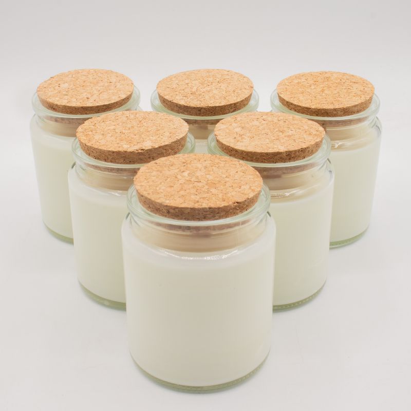 Unlabeled Woodwick Soy Candle - Leaves and Linen