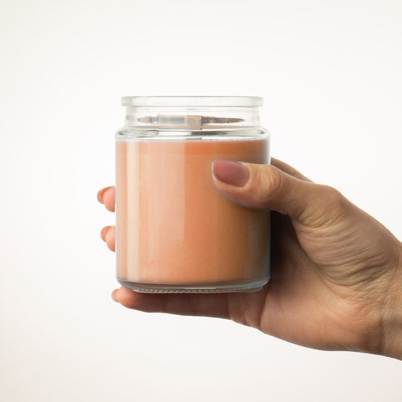 Unlabeled Woodwick Soy Candle - Woodland Zest