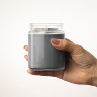 Unlabeled Woodwick Soy Candle - Ash & Woodsmoke