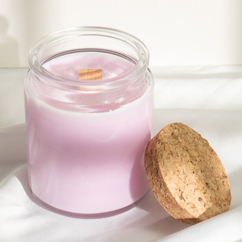 Unlabeled Woodwick Soy Candle - Crushed Fig & Casis