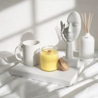 Unlabeled Woodwick Soy Candle - Forest Resin