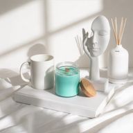 Unlabeled Woodwick Soy Candle - Moss & Mist