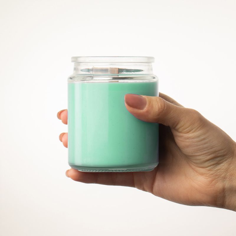 Unlabeled Woodwick Soy Candle - Moss & Mist