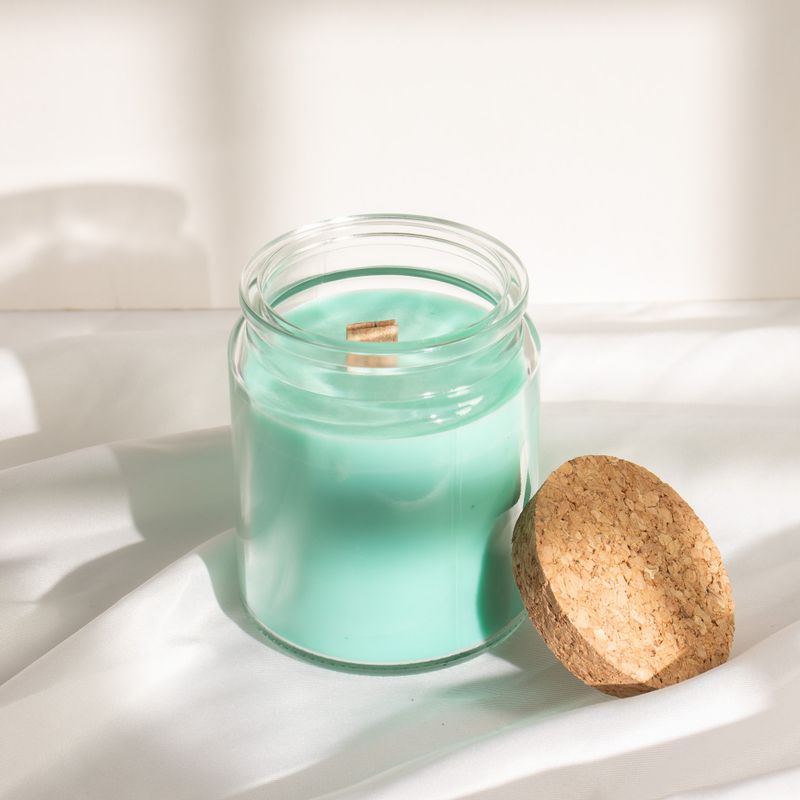 Unlabeled Woodwick Soy Candle - Moss & Mist