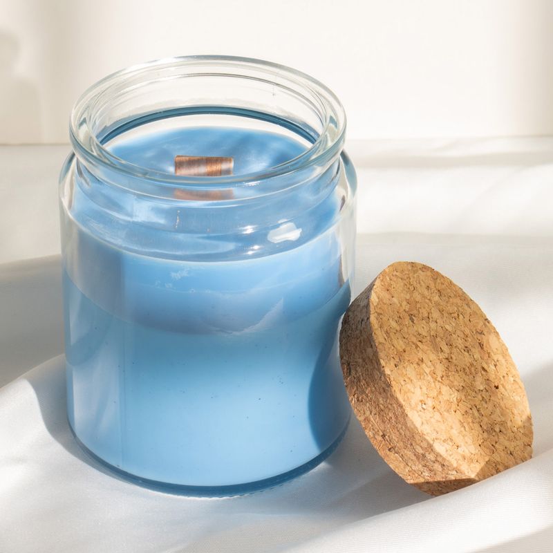 Unlabeled Woodwick Soy Candle - Sage & Mintwood