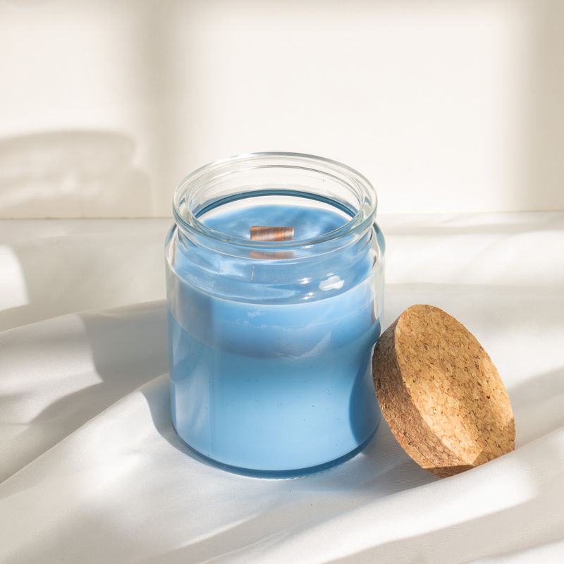 Unlabeled Woodwick Soy Candle - Sage & Mintwood