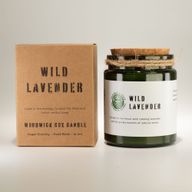 Woodwick Soy Candle - Wild Lavender