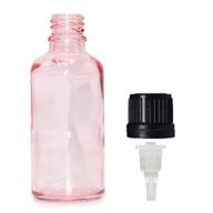 100ml Rose Pink Glass Dropper Bottle with Dropper Cap
