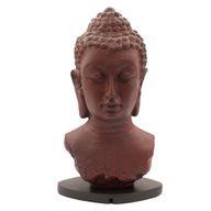 Buddha Bust Lamp Molton Lava - Oval Stand