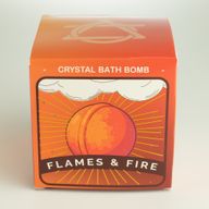 Crystal Bath Bomb - Fire