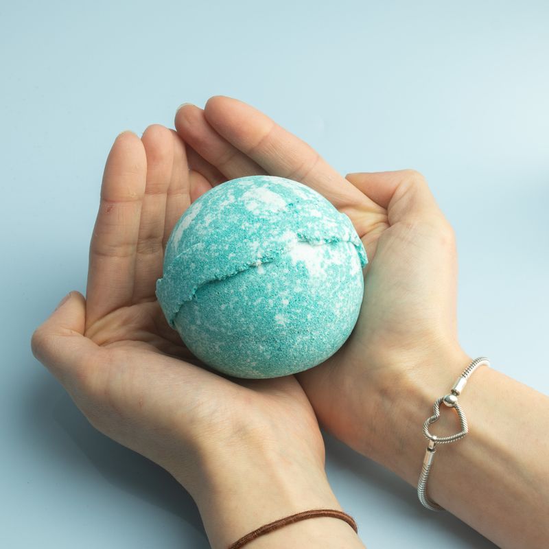 Crystal Bath Bomb - Earth