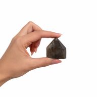 Bulk Gemstone Top Polished Points - Smoky Quartz (approx 5-6 pieces)
