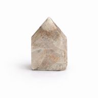 Bulk Gemstone Top Polished Points -Matrix with Tourmaline (approx 5-6 pieces)