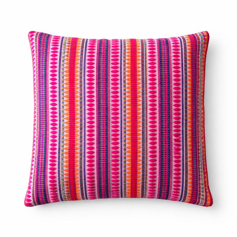 Classic Cushion Cover - Neon Stripes- 45x45cm