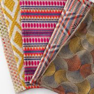 Classic Cushion Cover - Mustard Diamonds- 45x45cm