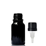 5ml Black Glass Dropper Bottle with Dropper Cap