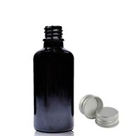 30ml Black Glass Dropper Bottle with with Aluminium Cap