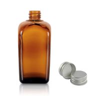 50ml Amber Glass Alchemist Bottle with Aluminium Cap