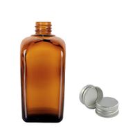 100ml Amber Glass Alchemist Bottlewith Aluminium Cap