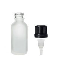 30ml Frosted White Glass Dropper Bottle with Dropper Cap
