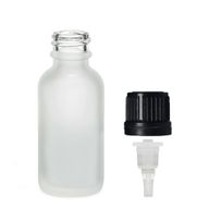 50ml Frosted White Glass Dropper Bottle with Dropper Cap