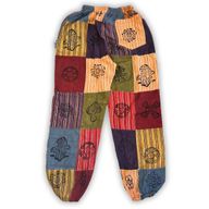 Mushroom Pants with Block Print Designs Starter Set with Free Clothes Rack