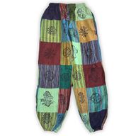 Mushroom Pants with Block Print Designs Starter Set with Free Clothes Rack