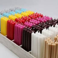 Dinner Candles with Free Tray Display