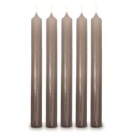 Dinner Candles with Free Dinner Candle  Display Stand Brownwash