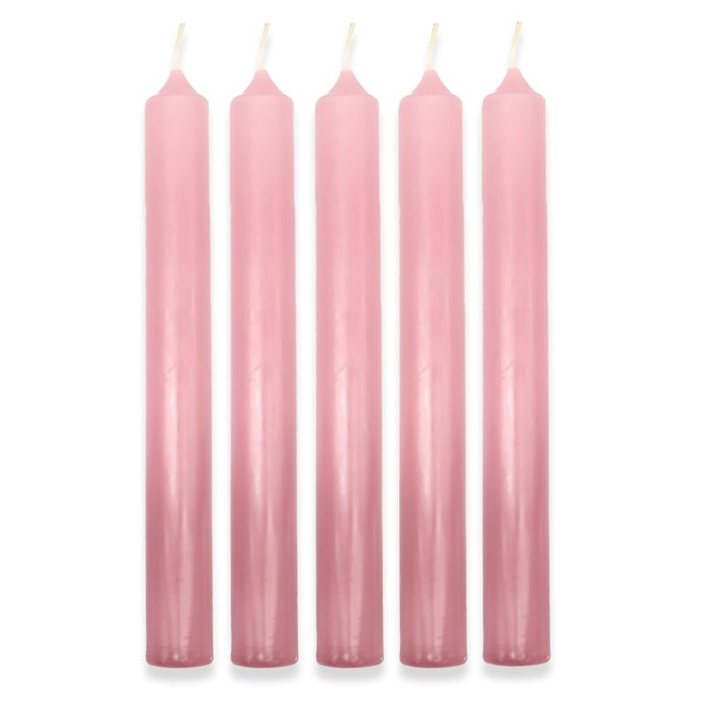 Dinner Candles with Free Dinner Candle  Display Stand Brownwash