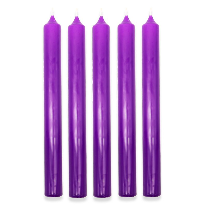 Dinner Candles with Free Dinner Candle  Display Stand Brownwash