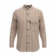 Nomad Sari Grandad Shirt - Brown Beige - Medium