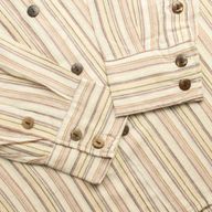 Nomad Sari Grandad Shirt - Brown Beige - Medium