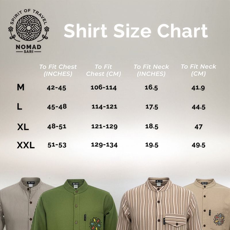 Nomad Sari Grandad Shirt - Grey Stone - Medium