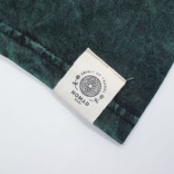 Nomad Sari Stonewashed Cotton T-Shirt - Tree of Life - Green - Small