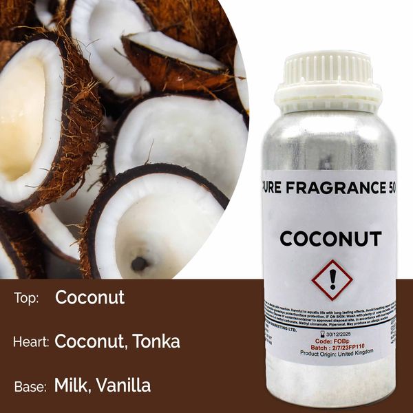 Coconut Pure Fragrance Oil - 500ml